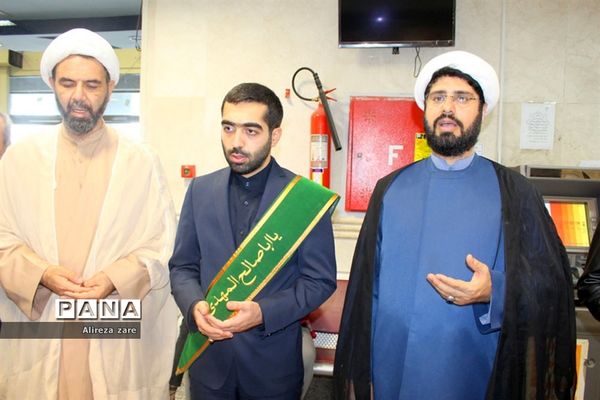 دیدار خادمان مسجد مقدس جمکران قم از بیماران بیمارستان شهدای خلیج فارس بوشهر