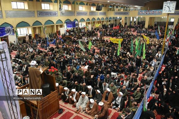 اجتماع بزرگ بسیجیان در بابلسر