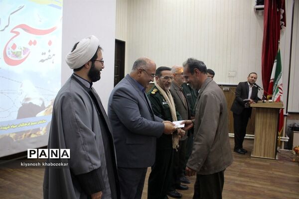 مراسم گرامیداشت هفته بسیج با حضور بسیج فرهنگیان در ارومیه