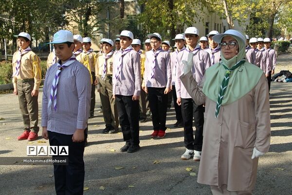 اردوی آموزشی قطب یک پیشتازان  شهرستان‌های استان تهران در شهرری