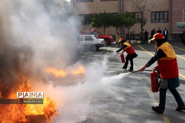 بیستمین مانور کشوری زلزله در استان البرز