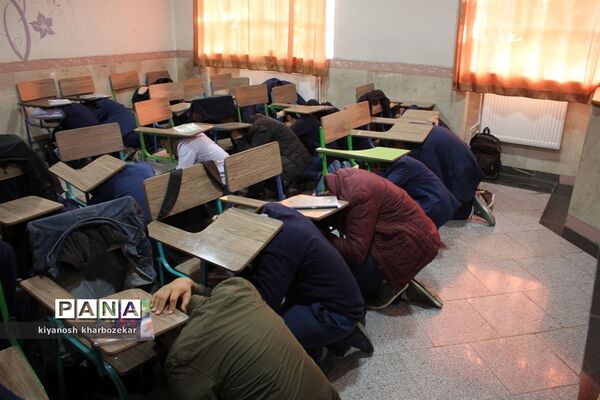 بیستمین مانور سراسری زلزله در ارومیه