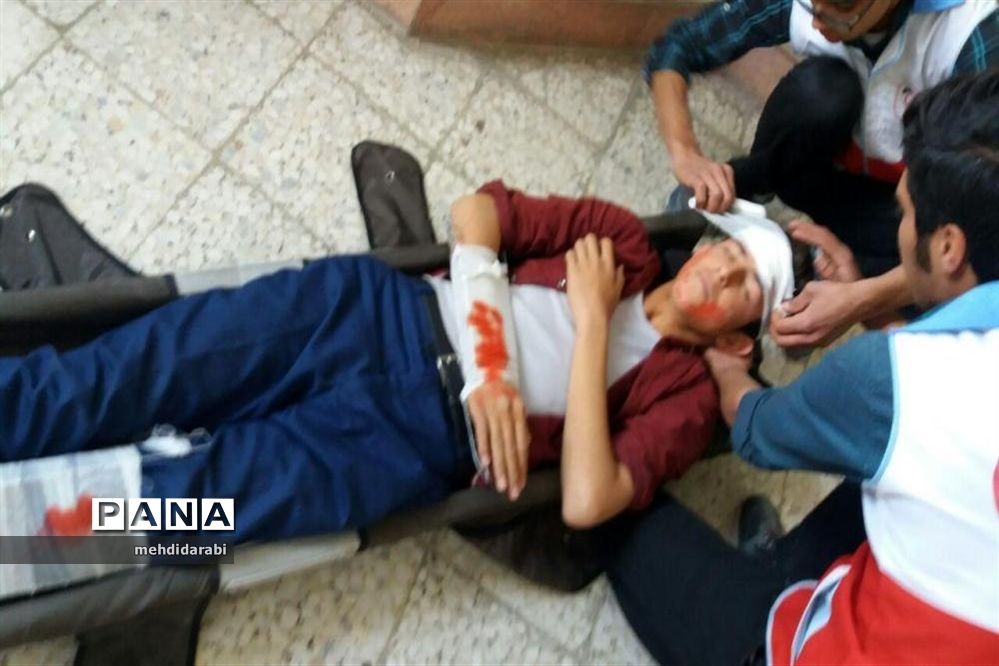 بیستمین  مانور سراسری زلزله درشهرستان فردوس