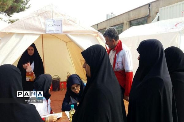 بیستمین  مانور سراسری زلزله درشهرستان فردوس