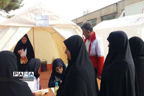 بیستمین  مانور سراسری زلزله درشهرستان فردوس
