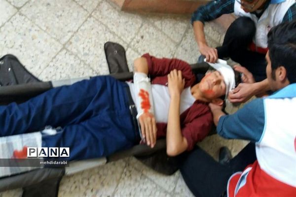 بیستمین  مانور سراسری زلزله درشهرستان فردوس