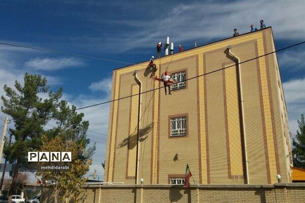 بیستمین  مانور سراسری زلزله درشهرستان فردوس