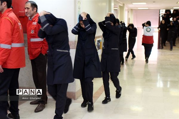 بیستمین مانورسراسری زلزله و ایمنی در چهاردانگه