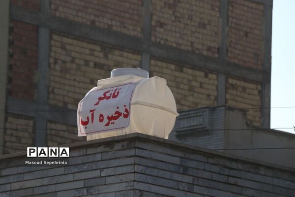 بیستمین مانور سراسری زلزله در هنرستان باقرالعلوم در تبریز