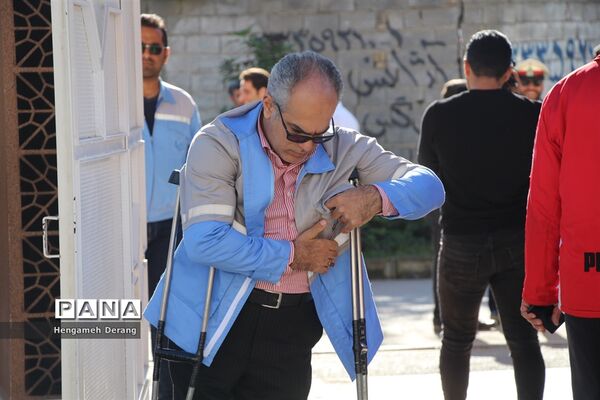 مانور زلزله و ایمنی در دبیرستان مهندس پروین شهرستان ساری