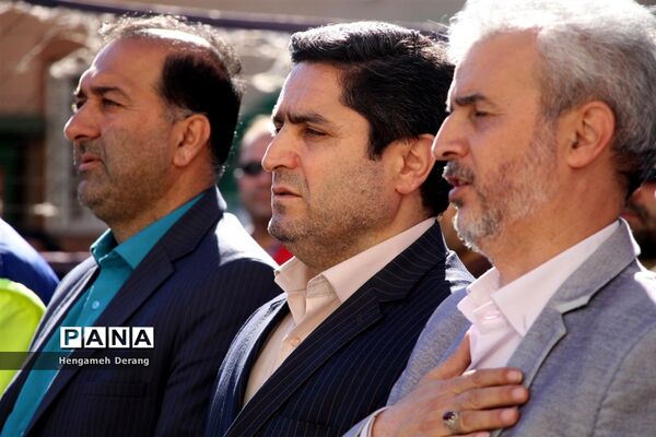 مانور زلزله و ایمنی در دبیرستان مهندس پروین شهرستان ساری