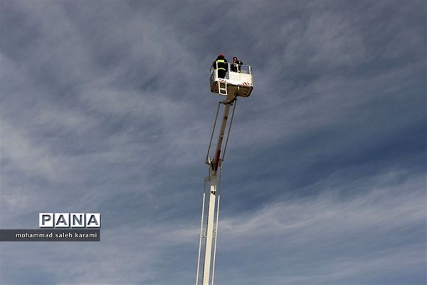 مانورسراسری زلزله و ایمنی مدارس در کرمان