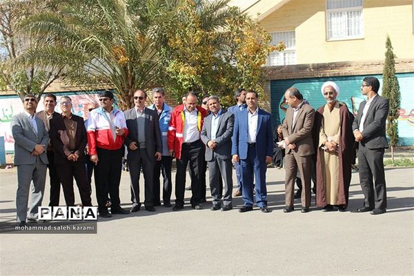 مانورسراسری زلزله و ایمنی مدارس در کرمان