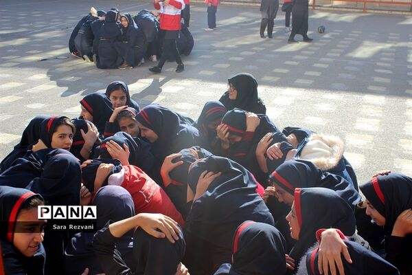 بیستمین مانور سراسری زلزله و ایمنی در اسلامشهر