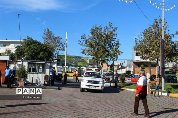 مانور زلزله شهرداری شهرستان قائمشهر