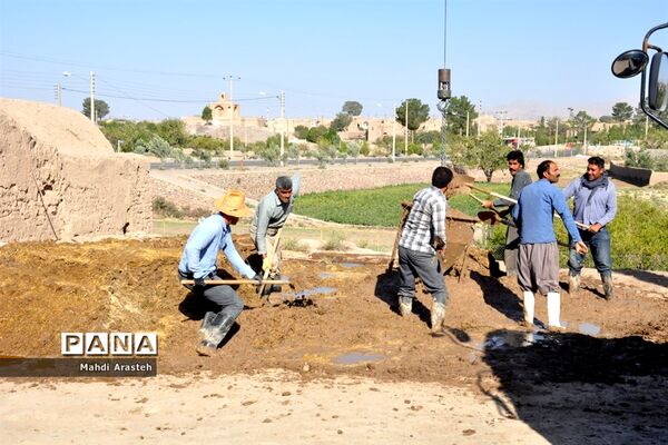 «بام اندود» یکی از آیین‌های قدیمی مردم خراسان جنوبی