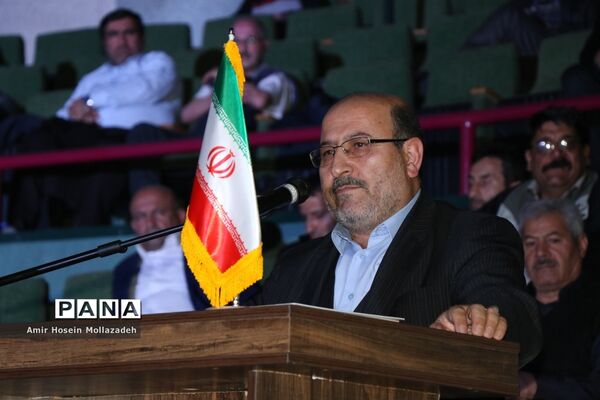 آئین افتتاحیه رقابت های بین المللی کشتی «جام شاهد»