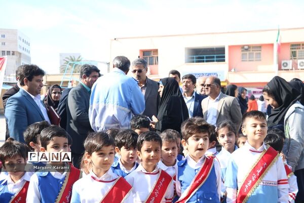 بیستمین مانور زلزله و ایمنی در مدارس استان بوشهر - ۱