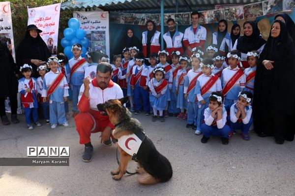 بیستمین مانور زلزله و ایمنی در مدارس استان بوشهر - ۱