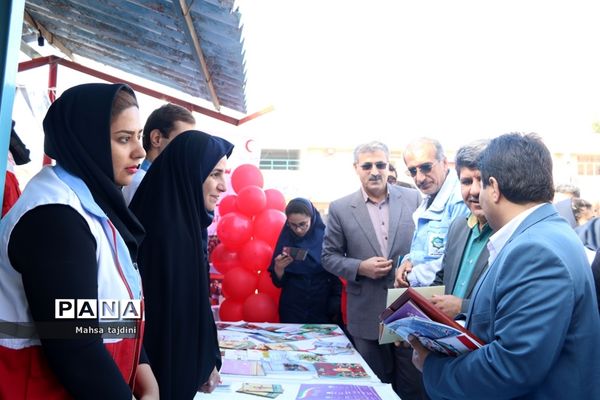 بیستمین مانور زلزله و ایمنی  در مدارس استان بوشهر-۲