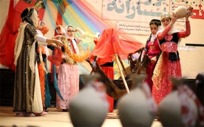 نمایش بیش از یکصد عروسک آیینی در مهرواره «بوکه‌بارانه»