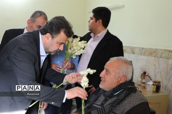 دیدار استاندار جدید مازندران با جمعی از جانبازان