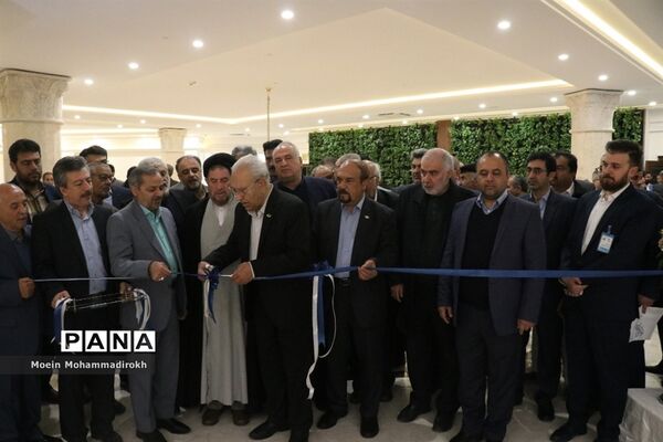 افتتاح نمایشگاه خیرین مدرسه ساز در مشهد
