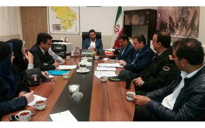 بیستمین جلسه ستاد مانور زلزله در شهرستان قدس