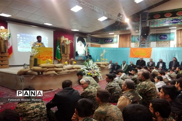 مراسم گرامیداشت یاد و خاطره شهدای اقتدارشهرستان ملارد