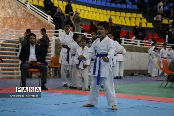برگزاری مسابقات قهرمانی کاراته در شیراز