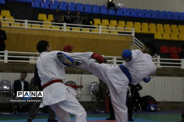 برگزاری مسابقات قهرمانی کاراته در شیراز