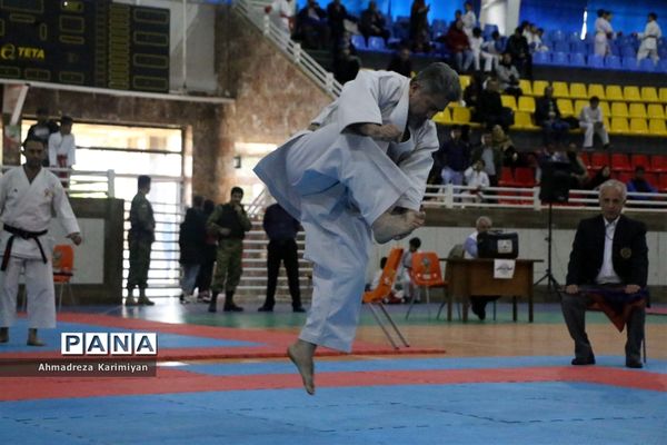 برگزاری مسابقات قهرمانی کاراته در شیراز