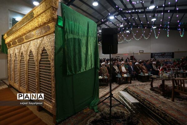 رونمایی از ضریح مطهر شهدای کربلا