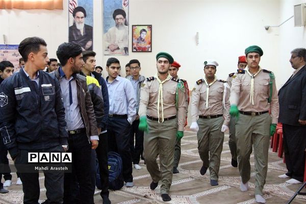 مراسم ولادت حضرت محمد (ص) و امام جعفر صادق(ع) درهنرستان البرز