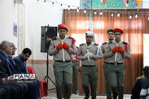 مراسم ولادت حضرت محمد (ص) و امام جعفر صادق(ع) درهنرستان البرز