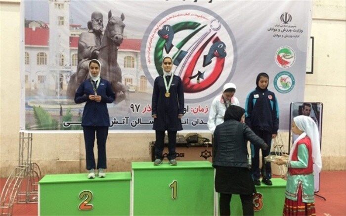 دانش آموز تکواندوکار میانه در اولین المپیاد استعدادیابی کشور  صاحب مدال‌ طلا شد