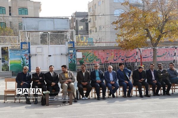 برگزاری افتتاحیه المپیاد ورزشی درون مدرسه‌ای در دبیرستان شهید هاشمی نژاد3 ناحیه 6 مشهد