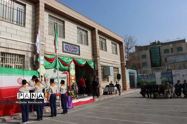 برگزاری افتتاحیه المپیاد ورزشی درون مدرسه‌ای در دبیرستان شهید هاشمی نژاد3 ناحیه 6 مشهد