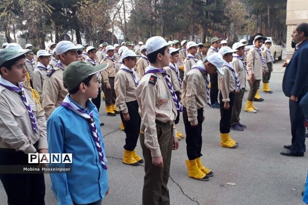 اردوی پیشتازان ویژه شهرستانهای استان تهران در قطب شهریار -۲