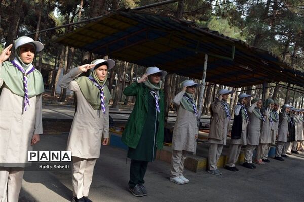 اردوی پیشتازان ویژه شهرستان‌های استان تهران در قطب شهریار -۱