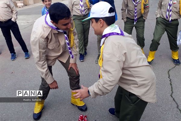 اردوی پیشتازان ویژه شهرستان‌های استان تهران در قطب شهریار -۱