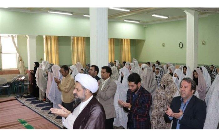 برگزاری طرح یاوران نماز  دانش آموزان در رباط کریم