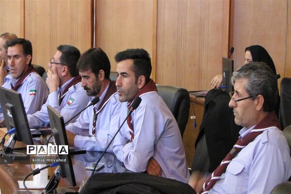 دومین روز از گردهمایی مسئولان سازمان دانش‌آموزی سراسر فارس