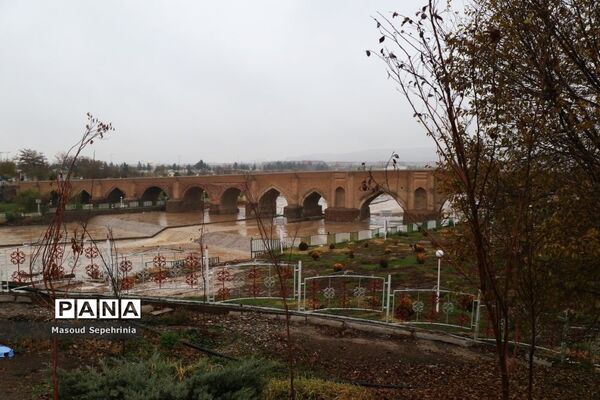 بارش باران در تبریز