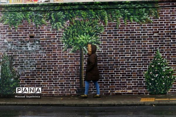 بارش باران در تبریز