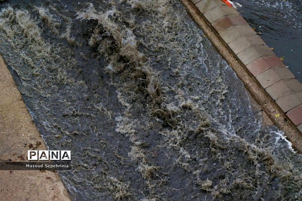 بارش باران در تبریز