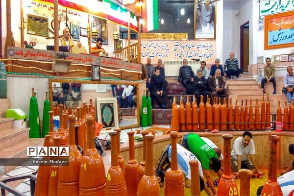میزبانی پهلوانان مازندران از ورزشکاران بجنوردی