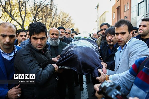 تشییع پیکر احمدرضا دالوند