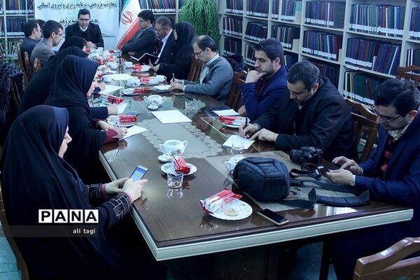 نشست خبری معاون پژوهش، برنامه ریزی و نیروی انسانی آموزش و پرورش آذربایجان شرقی