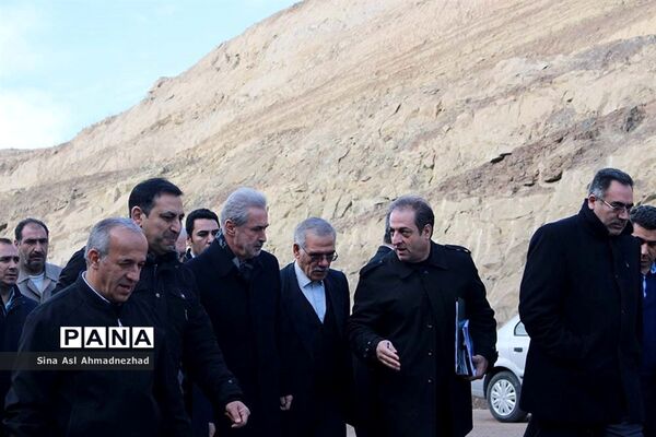 بازدید استاندار آذربایجان شرقی از عملیات اجرایی بزرگراه تبریز اهر